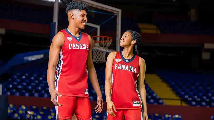 la roja sin mangas panama - basketball